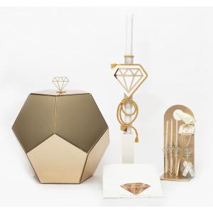 Σετ Βάπτισης Diamond με plexiglass
